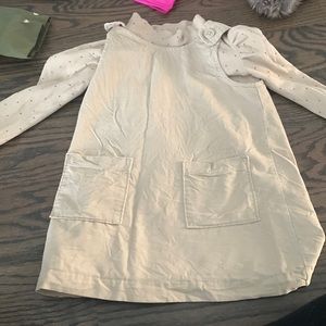 Turtle and cordory dress